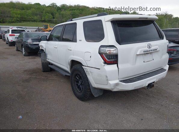 JTEMU5JRXM5868821 2021 TOYOTA 4RUNNER White Задня ліва чверть