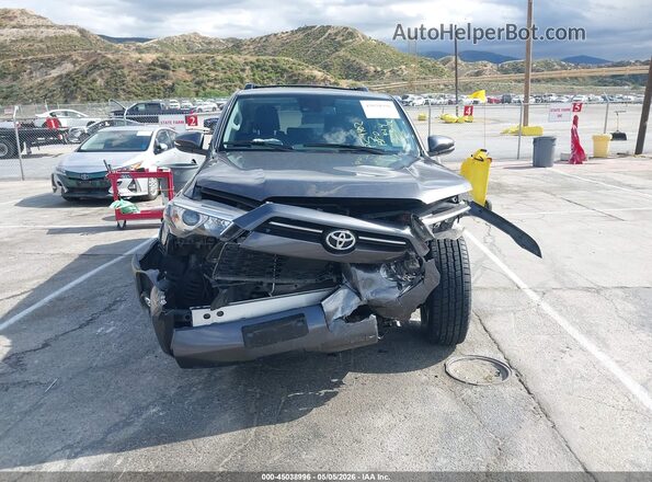 JTENU5JR5M5910607 2021 TOYOTA 4RUNNER Gray Вид щитка приладів