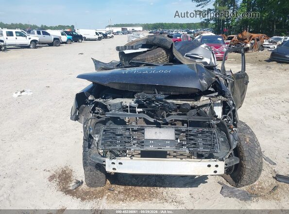 JTENU5JR5N6029272 2022 TOYOTA 4RUNNER Black წინა ხედი