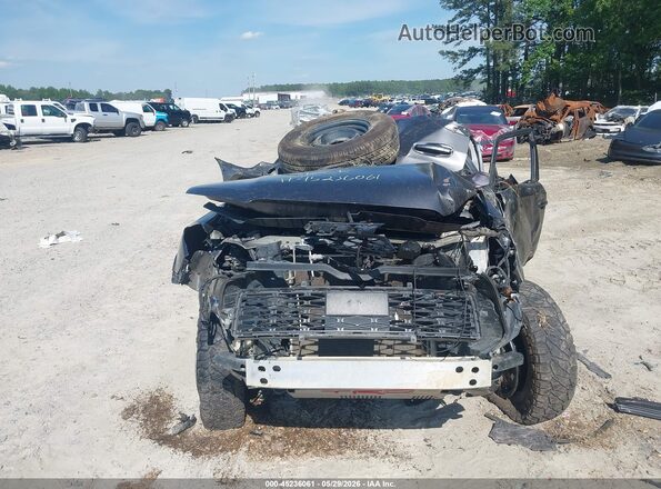 JTENU5JR5N6029272 2022 TOYOTA 4RUNNER Black წინა პანელის ხედი