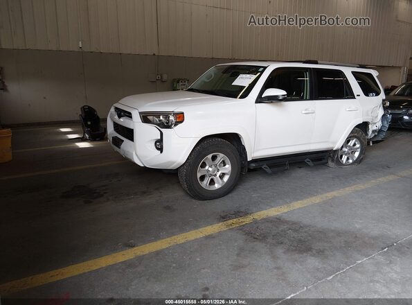 JTENU5JR7P6155166 2023 TOYOTA 4RUNNER White Przód lewy