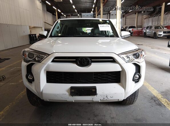 JTENU5JR7P6155166 2023 TOYOTA 4RUNNER White Widok wnętrza z tyłu