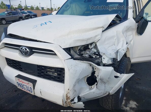 JTENU5JR8P6145195 2023 TOYOTA 4RUNNER White Вид спереду