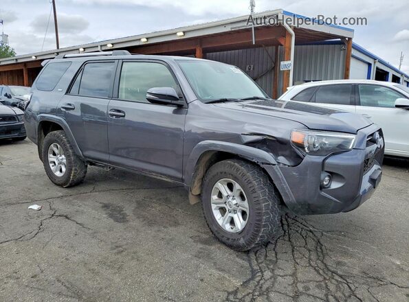 JTENU5JRXM5864997 2021 TOYOTA 4RUNNER Gray 
