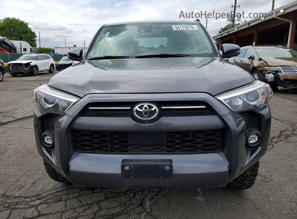 JTENU5JRXM5864997 2021 TOYOTA 4RUNNER Gray 
