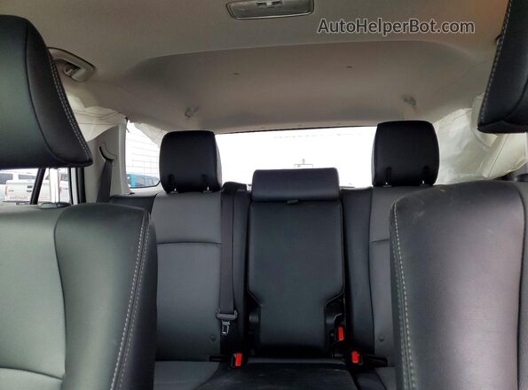 JTENU5JRXR6259864 2024 TOYOTA 4RUNNER Белый Вид задних сидений