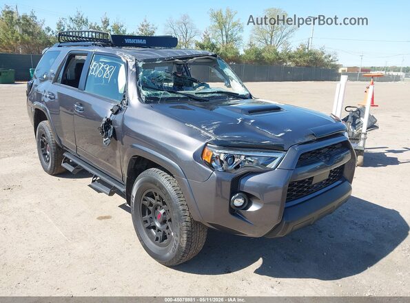 JTERU5JR1M5961538 2021 TOYOTA 4RUNNER Black Widok z przodu