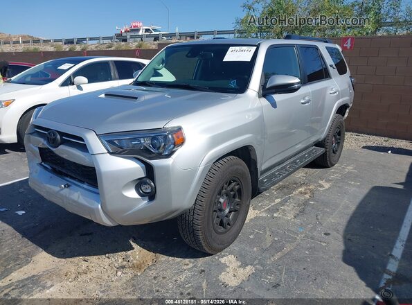 JTERU5JR1M5963385 2021 TOYOTA 4RUNNER Серебряный Передняя левая четверть