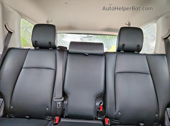 JTERU5JR3P6172192 2023 TOYOTA 4RUNNER Black Вид задніх сидінь