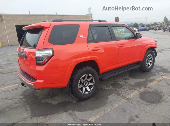 JTERU5JR3R6243930 2024 TOYOTA 4RUNNER Orange Trasero derecho