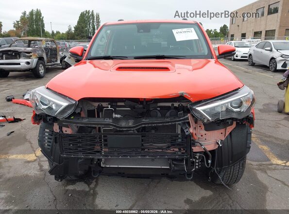 JTERU5JR3R6243930 2024 TOYOTA 4RUNNER Orange Vista interior trasera