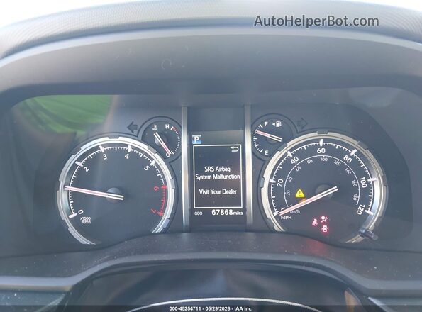 JTERU5JR4M5928145 2021 TOYOTA 4RUNNER Silver Հետևի նստատեղերի տեսք