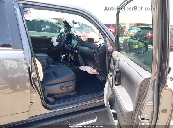 JTERU5JR5N5980031 2022 TOYOTA 4RUNNER Gray წინა სალონის ხედი