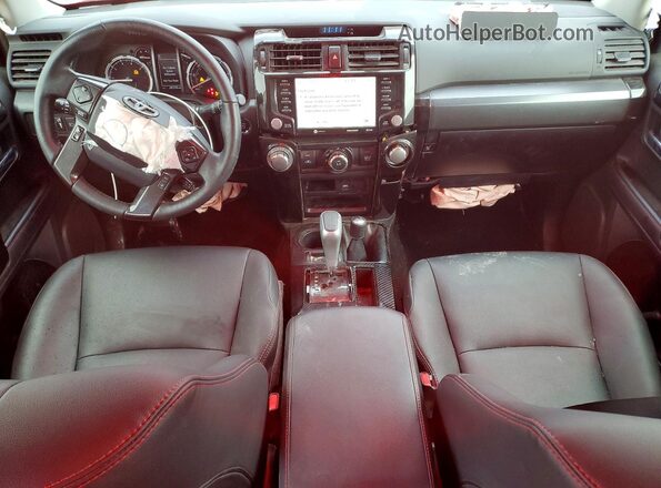 JTERU5JR6R6257790 2024 TOYOTA 4RUNNER Orange წინა პანელის ხედი