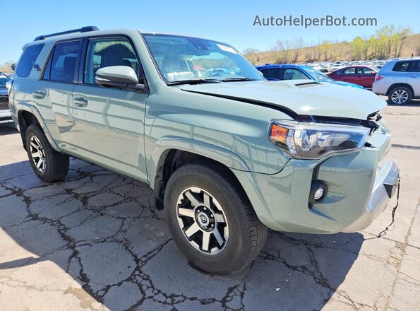 JTERU5JRXN6000710 2022 TOYOTA 4RUNNER Green 