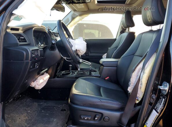 JTERU5JRXR6247523 2024 TOYOTA 4RUNNER Black Widok wnętrza z przodu