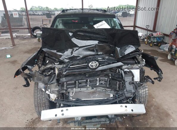 JTESU5JR0P6100688 2023 TOYOTA 4RUNNER Black Instrument cluster view
