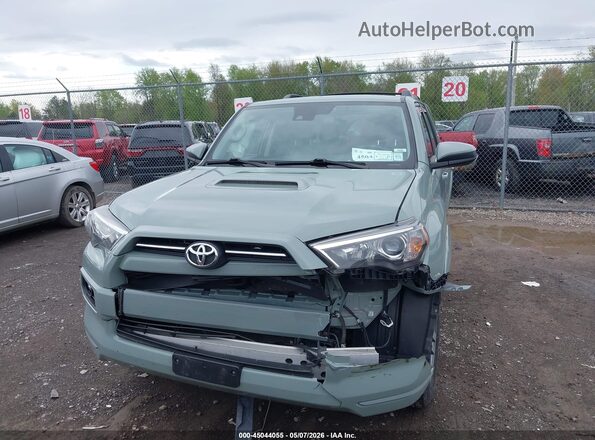 JTESU5JR1P6106564 2023 TOYOTA 4RUNNER Green Սալոնի հետևի տեսք