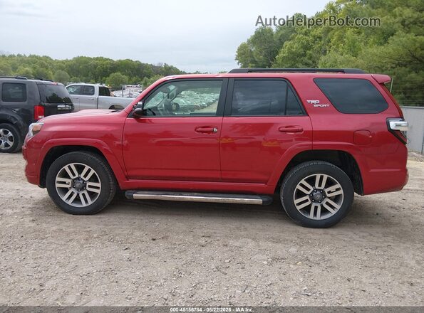 JTESU5JR2P6094246 2023 TOYOTA 4RUNNER Red 