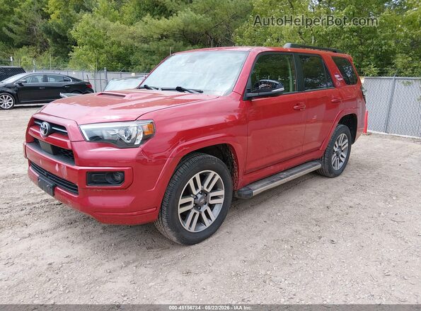 JTESU5JR2P6094246 2023 TOYOTA 4RUNNER Red 