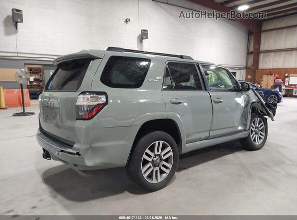 JTESU5JR3N5979008 2022 TOYOTA 4RUNNER Green Tył prawy