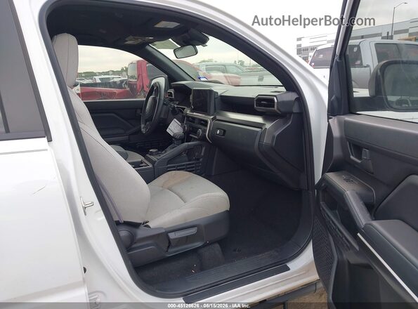 JTEVA5BR4S5015145 2025 TOYOTA 4RUNNER White წინა სალონის ხედი