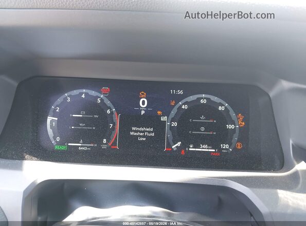 JTEVB5BR6S5020277 2025 TOYOTA 4RUNNER White Widok tylnych siedzeń