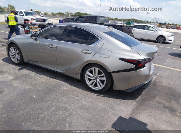 JTHAA1D22M5109506 2021 LEXUS IS 300 Silver 