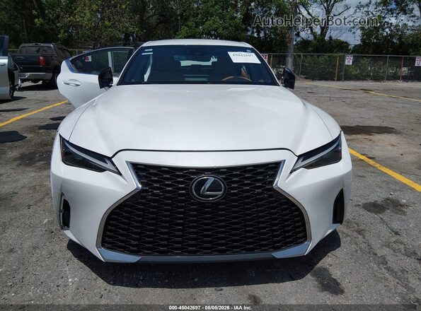 JTHAA1D25M5114733 2021 LEXUS IS 300 White Սարքավորումների վահանակի տեսք