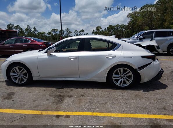 JTHAA1D25M5114733 2021 LEXUS IS 300 White Սալոնի 360 աստիճան տեսք