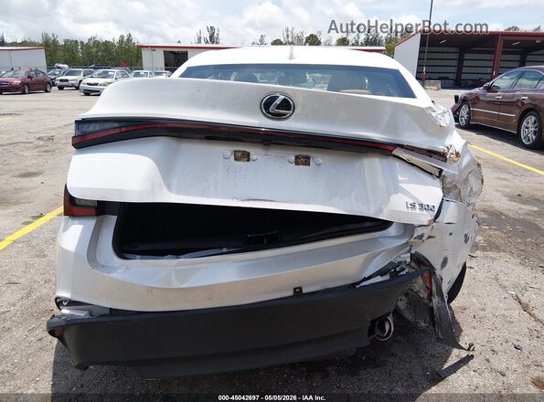JTHAA1D25M5114733 2021 LEXUS IS 300 White 