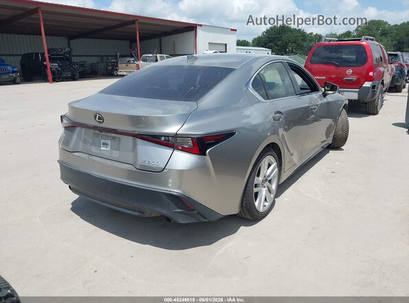 JTHAA1D28M5112927 2021 LEXUS IS 300 Gray Rear right