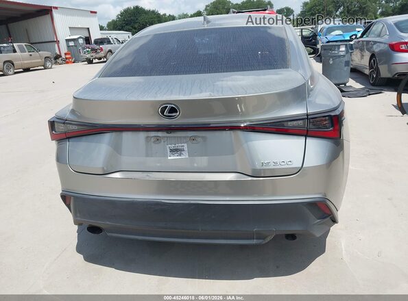 JTHAA1D28M5112927 2021 LEXUS IS 300 Gray 