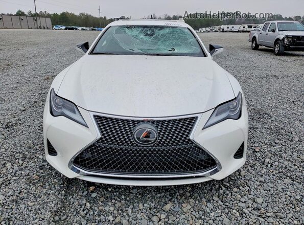 JTHAA5BC6L5010821 2020 LEXUS RC White Widok z przodu