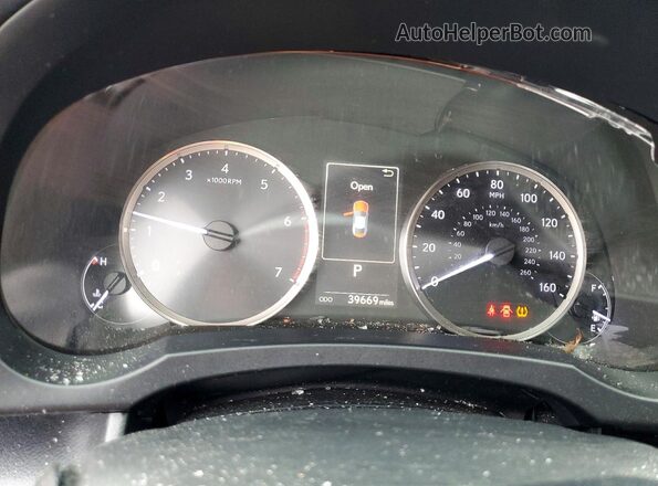 JTHAA5BC6L5010821 2020 LEXUS RC White Widok zestawu wskaźników