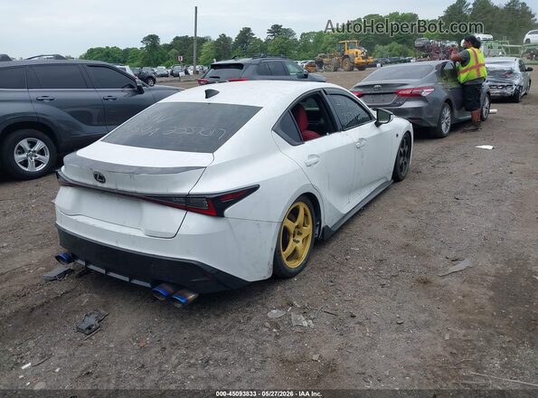 JTHAP1D26N5001342 2022 LEXUS IS 500 White Задня права чверть
