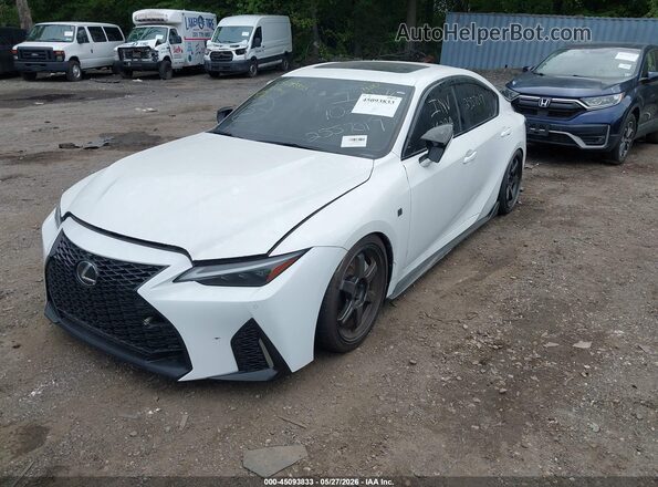 JTHAP1D26N5001342 2022 LEXUS IS 500 White Передня ліва чверть