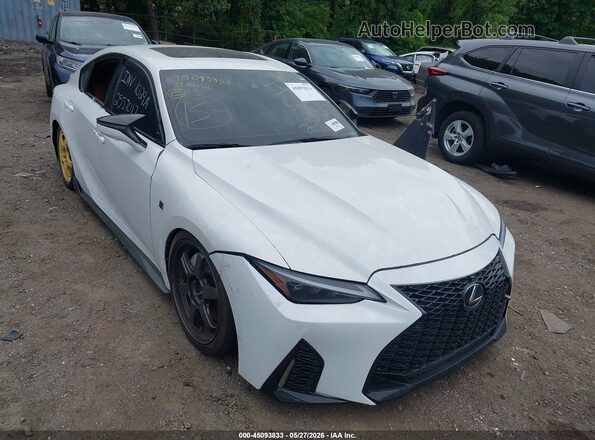 JTHAP1D26N5001342 2022 LEXUS IS 500 White Вид спереду