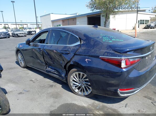 JTHB21B10K2038476 2019 LEXUS ES 300H Синий Панорамный вид салона 360°
