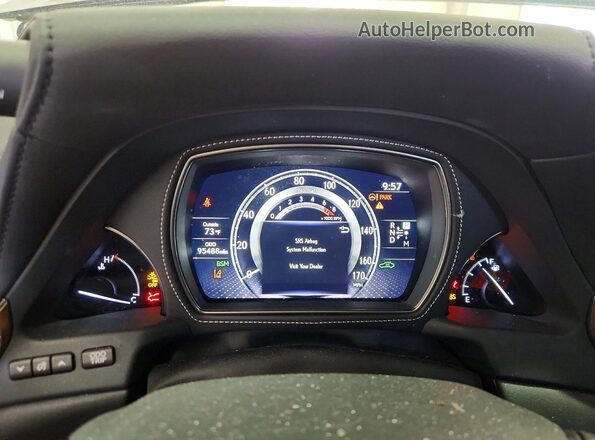JTHB51FF0K5008342 2019 LEXUS LS Black Vista del cuadro de instrumentos