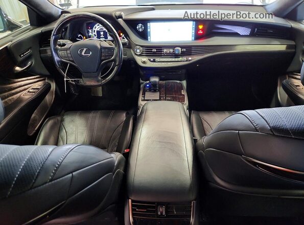JTHB51FF0K5008342 2019 LEXUS LS Black Vista del salpicadero