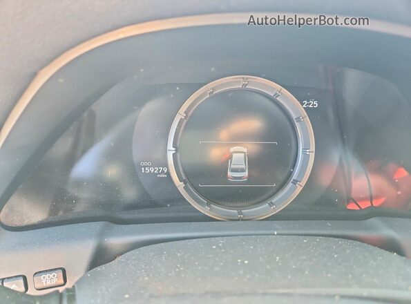 JTHB51FF1J5000605 2018 LEXUS LS Black Սարքավորումների վահանակի տեսք