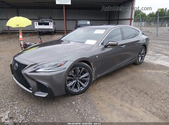JTHB51FF2J5002380 2018 LEXUS LS 500 Gray Front left