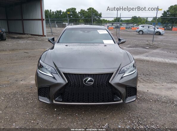 JTHB51FF2J5002380 2018 LEXUS LS 500 Gray Instrument cluster view