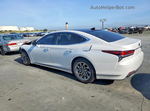 JTHB51FF8J5001704 2018 LEXUS LS White Tył lewy