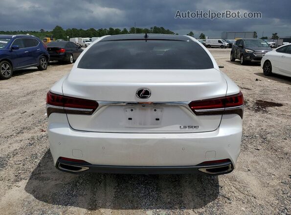 JTHB5LFF9J5004462 2018 LEXUS LS White Հետևի տեսք