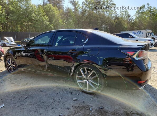 JTHBA1BL1HA003917 2017 LEXUS GS Black Задня ліва чверть