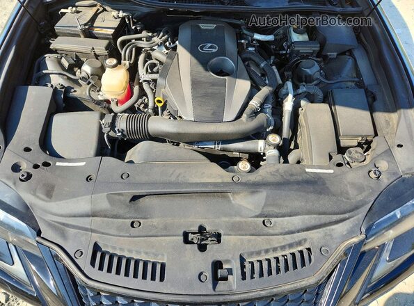 JTHBA1BL1HA003917 2017 LEXUS GS Black Вид задньої частини салону