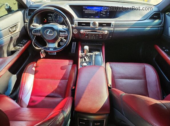 JTHBA1BL1HA003917 2017 LEXUS GS Black Вид панелі приладів