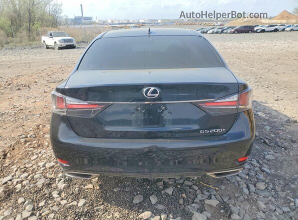 JTHBA1BL6GA002616 2016 LEXUS GS Black Vista trasera